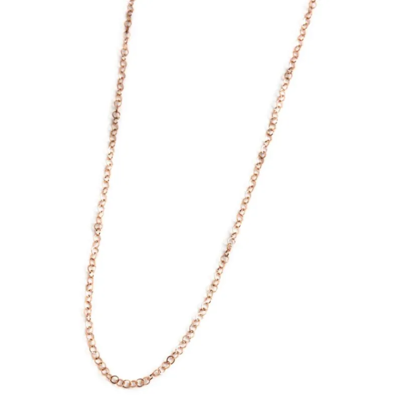Online Collana catena "o" e catena square wire "o" Collane