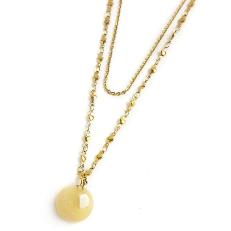Online Collana chiama angeli doppia catena Collane