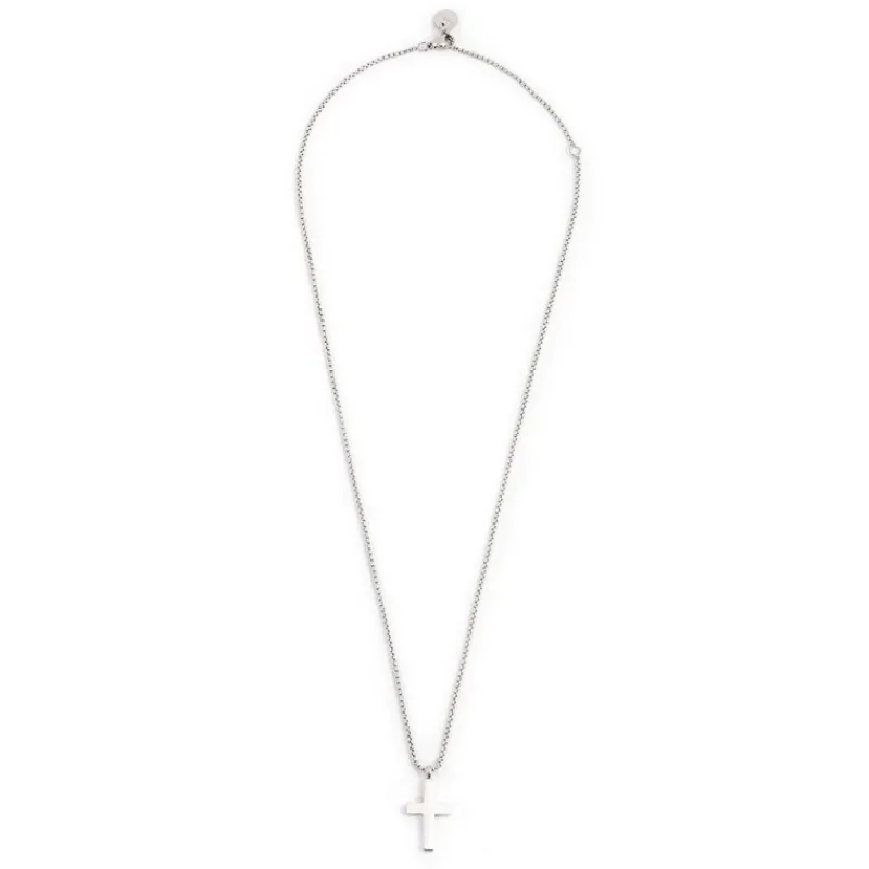 Clearance Collana con croce pendente con zirconi Collane