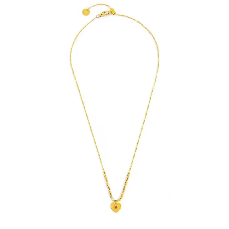 Best Collana con cuore pendente ed ematite Collane