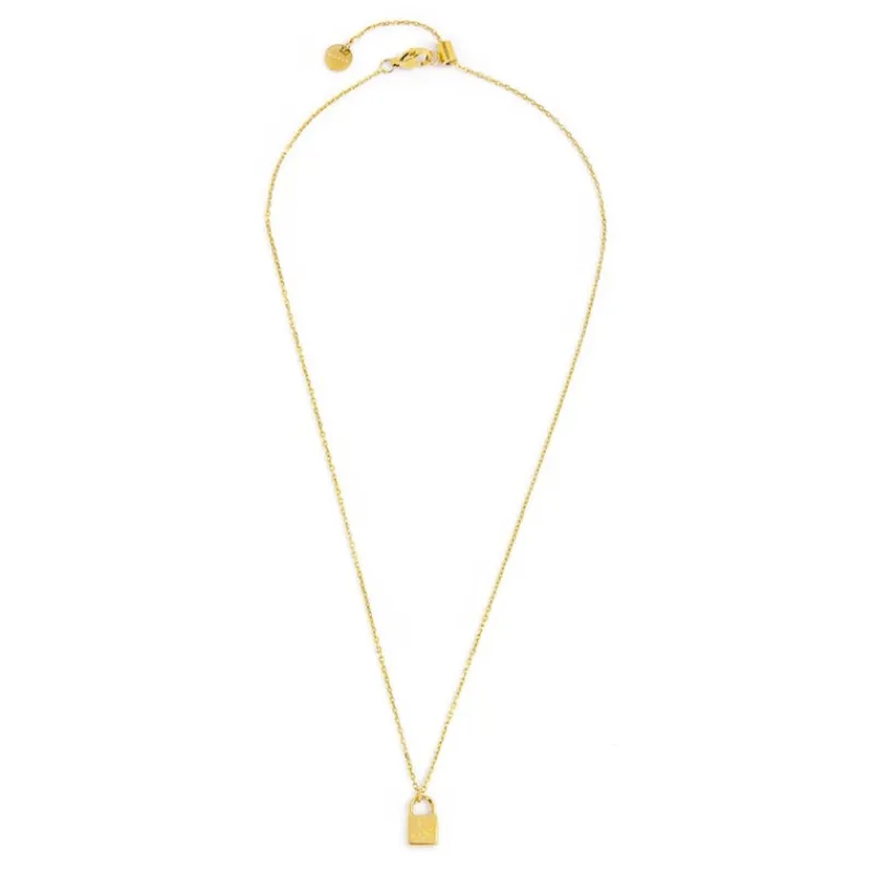 Fashion Collana con lucchetto pendente Collane