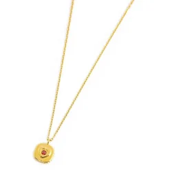 Fashion Collana con piastrina cuore pendente Collane