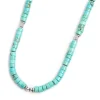 New Collana con pietre a rondelle Collane