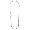 Online Collana cordino marrone con perle Collane
