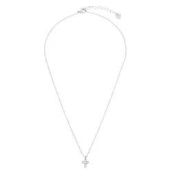 New Collana croce con cristalli Collane