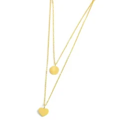 Clearance Collana cuore arcobaleno Collane