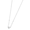 Outlet Collana cuore con cristalli e perle Collane