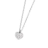 Discount Collana cuore con cristalli Collane