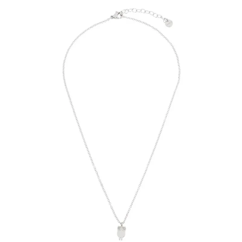 Outlet Collana gufo con cristalli Collane
