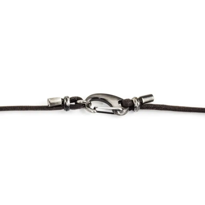 New Collana in corda cerata Collane