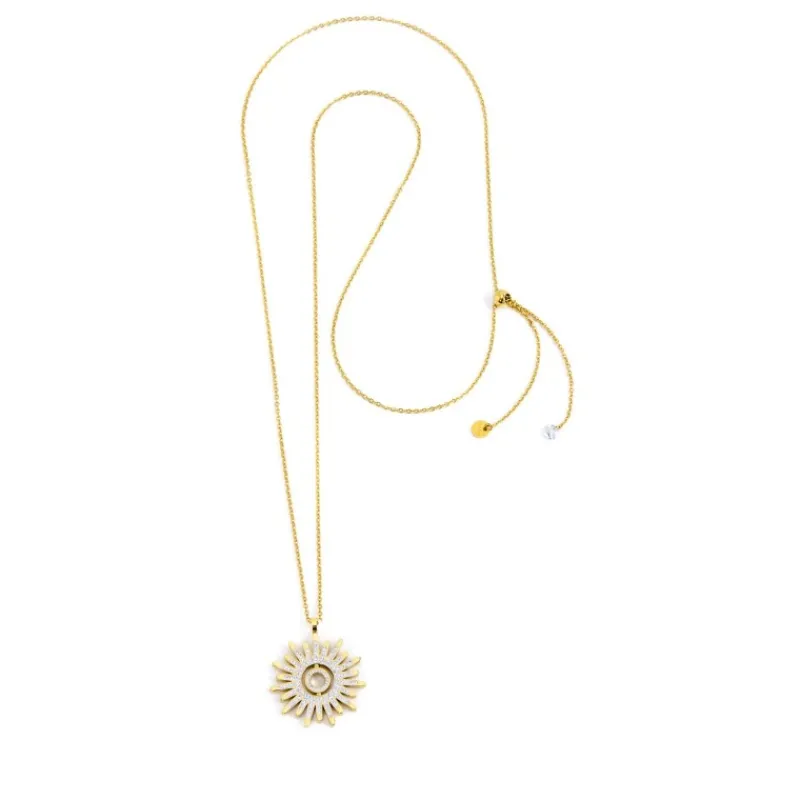 Clearance Collana pendente sole 30mm Collane