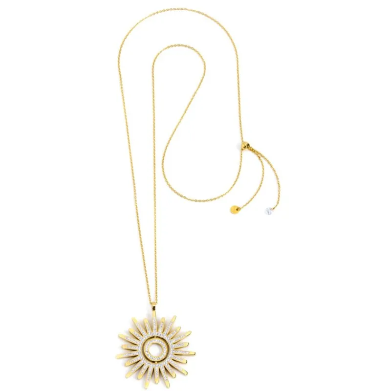 Clearance Collana pendente sole 50mm Collane