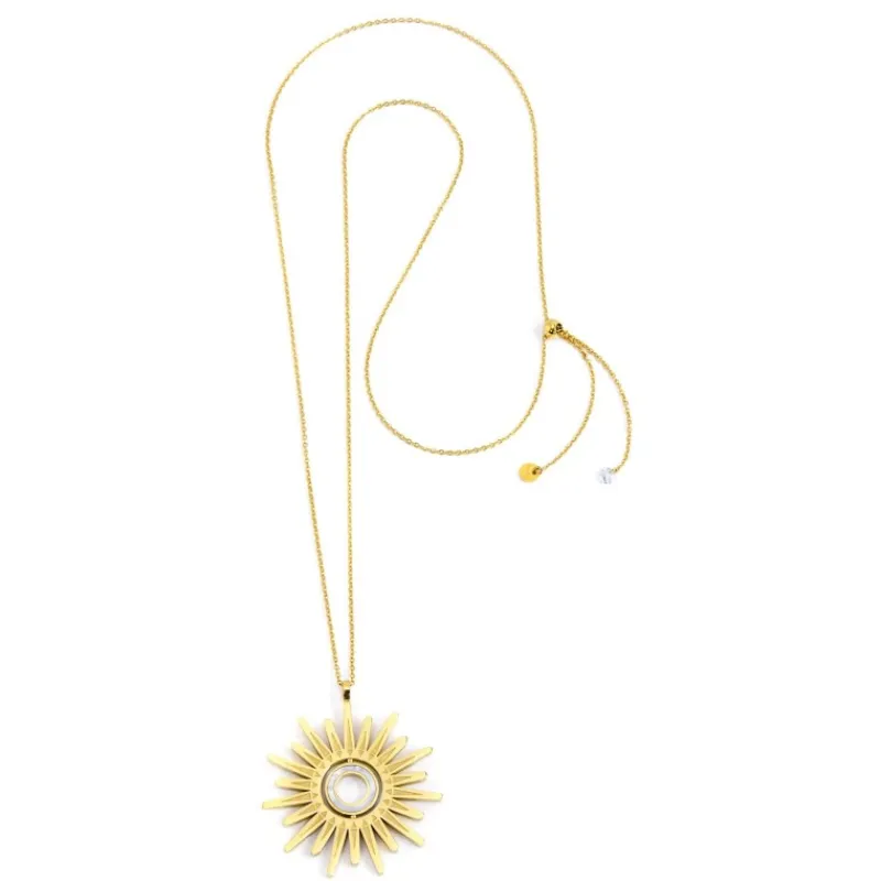Clearance Collana pendente sole 50mm Collane
