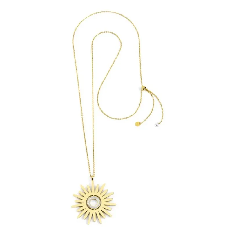 Discount Collana sole pendente 50mm Collane
