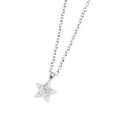 Online Collana stella con cristalli Collane