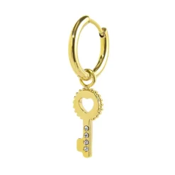 Clearance Orecchino a cerchio chiave pendente Orecchini