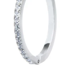 New Orecchino a cerchio 2,4cm con zirconi Orecchini