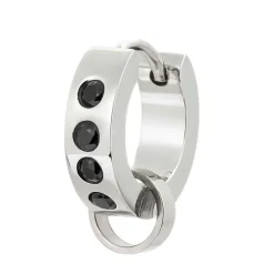 Best Orecchino a cerchio 14mm con anello per charm Orecchini