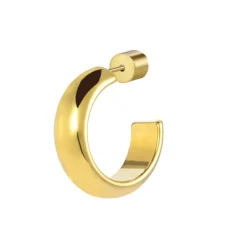 Clearance Orecchino a lobo a cerchietto 1,5cm con chiusura perla Orecchini