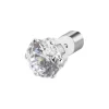 Hot Orecchino a lobo con zircone 7mm Orecchini