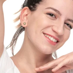 Clearance Orecchino a lobo conchiglia con perla Orecchini