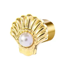 Clearance Orecchino a lobo conchiglia con perla Orecchini