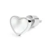Hot Orecchino cuore con madreperla Orecchini