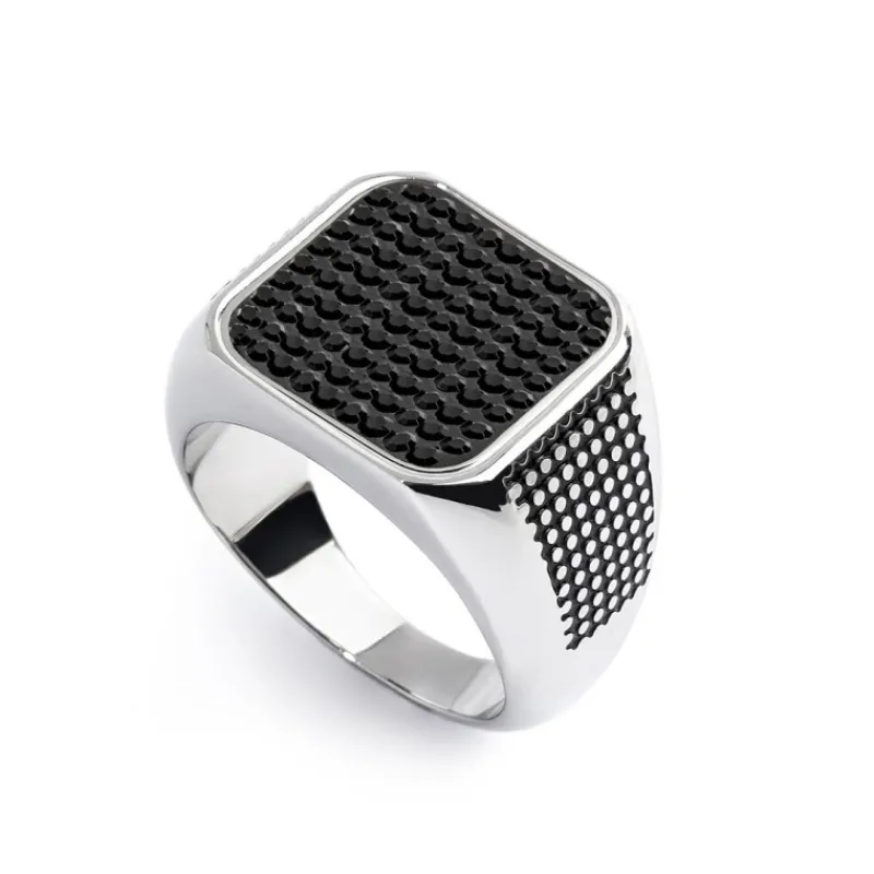 Fashion Piastrina quadrata con cristalli changy Changy