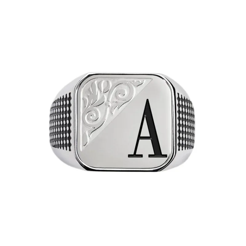 Clearance Piastrina quadrata con lettera changy Changy