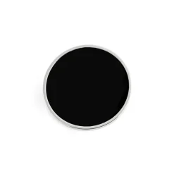 Hot Piastrina tonda smalto nero changy Changy